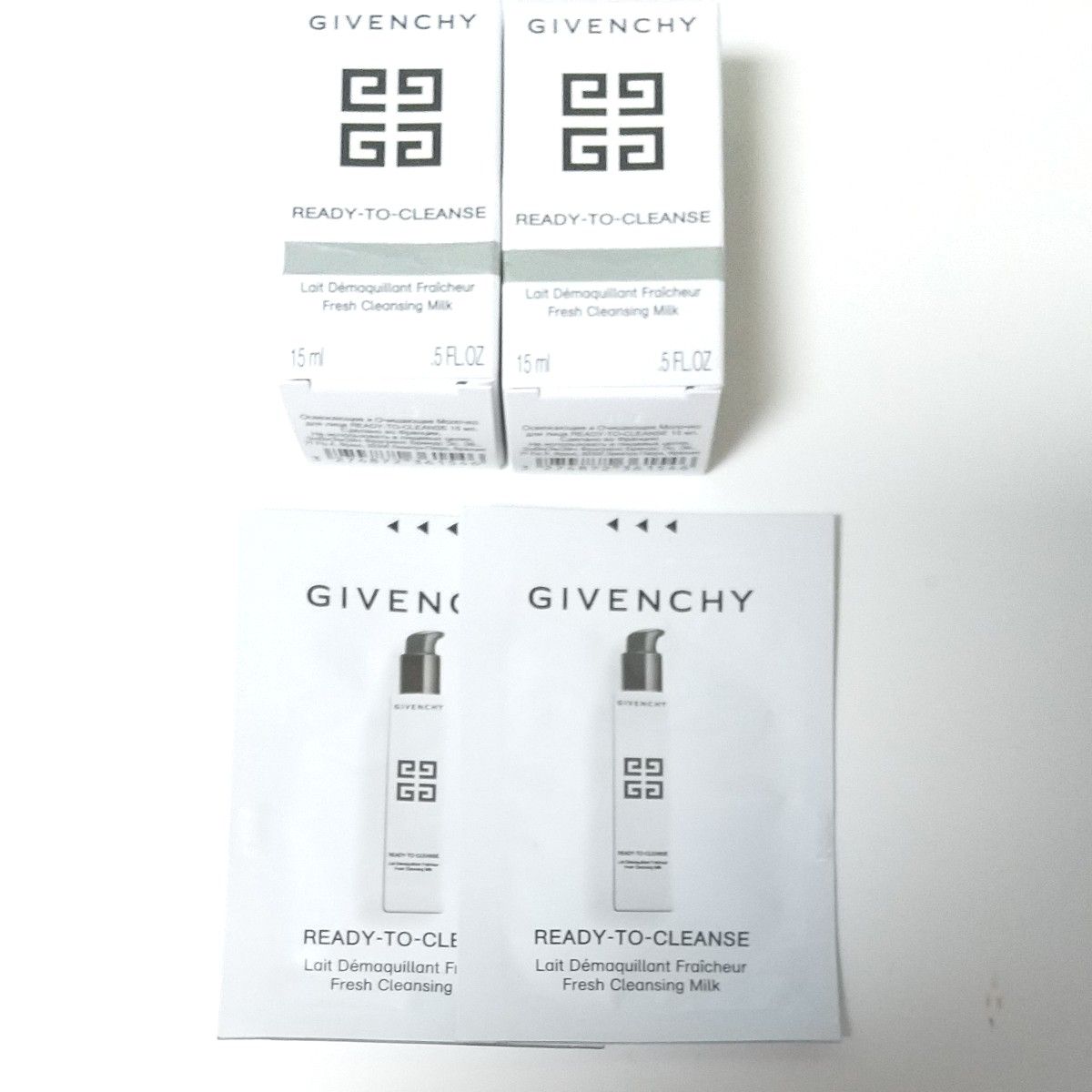 ジバンシイ GIVENCHY レディ トゥ クレンズ ミルク   サンプル 4点 