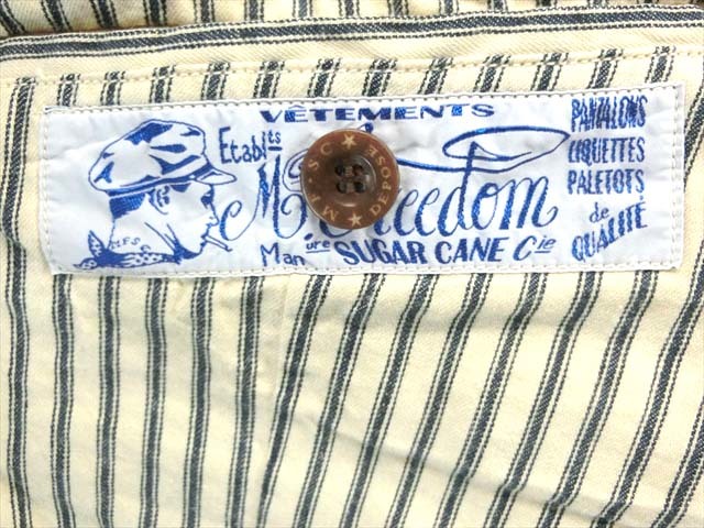 美品 ミスターフリーダム シュガーケーン SC12386 ベスト 102 ジョニー