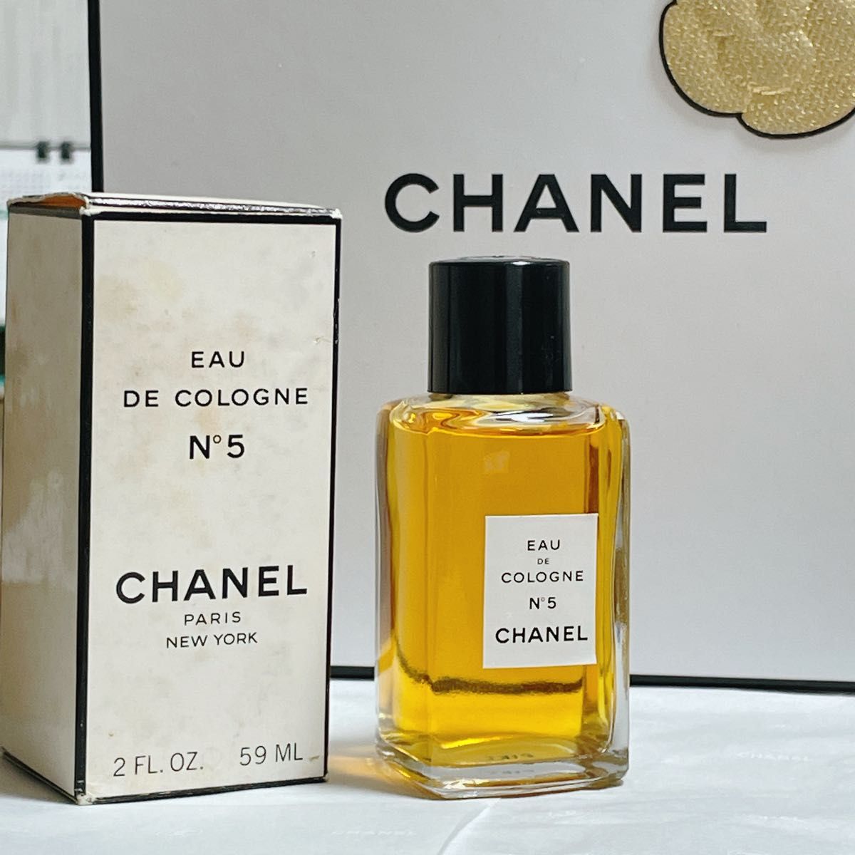 未開封】CHANEL シャネル No5 オーデコロン 59mlインテリアにも