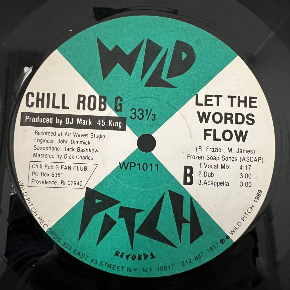 Hip Hop 12 - Chill Rob G - The Court Is Now In Session - Wild Pitch - VG+ - シュリンク付 - ⑦_画像3