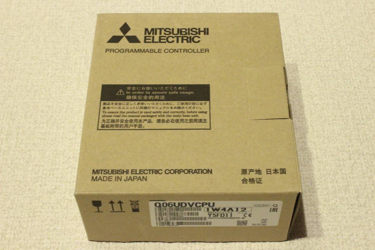 MITSUBISHI 三菱電機 ユニバーサルモデル高速タイプ QCPU Q06UDVCPU シーケンサ PLC