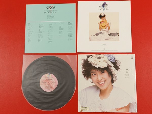 松田聖子 Seiko Matsuda SUPREME LP盤レコード 【在庫有】 41904円