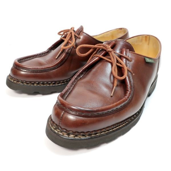 優れた品質 名作モデル☆美品 パラブーツ Paraboot ミカエル/レザー