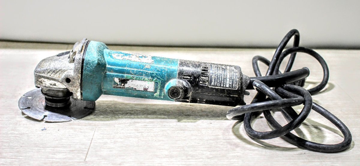 動作良好☆MAKITA マキタ ディスクグラインダ AC用 100mm 高速型 最大