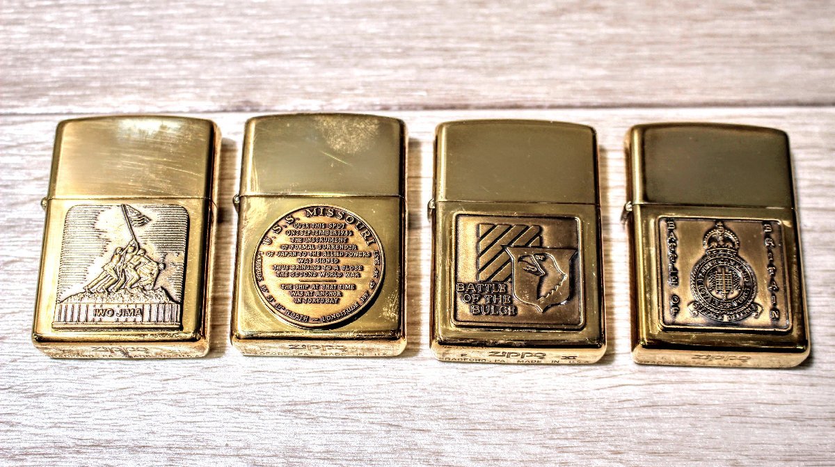 かります Zippo ジッポー WORLD WAR II A Remembrance/BATTLE OF