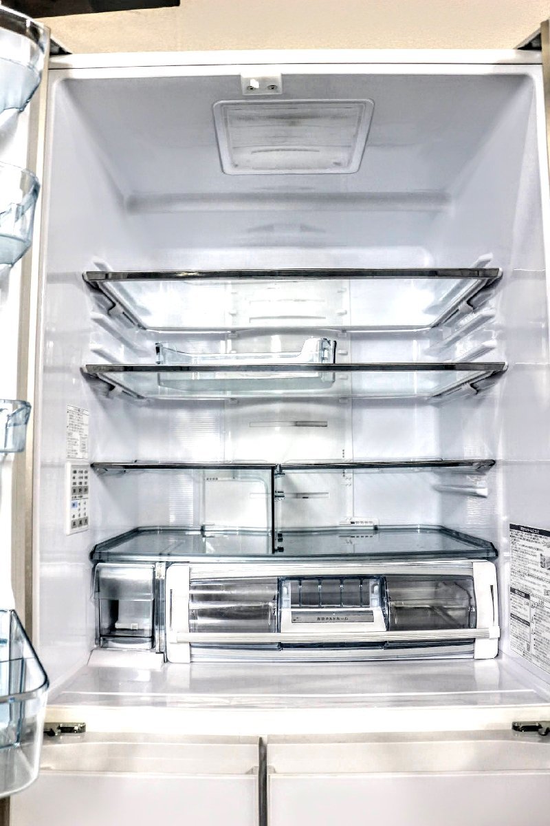 HITACHIノンフロン冷凍冷蔵庫 R-XG5100H (XW)型 - 冷蔵庫