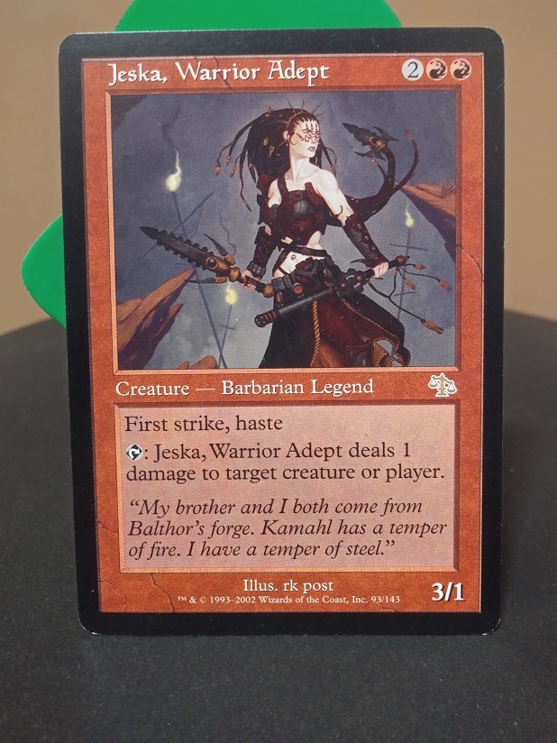  быстрое решение MTG... воитель je ska Jeska, Warrior Adep английский язык совместно сделка приветствуется. 