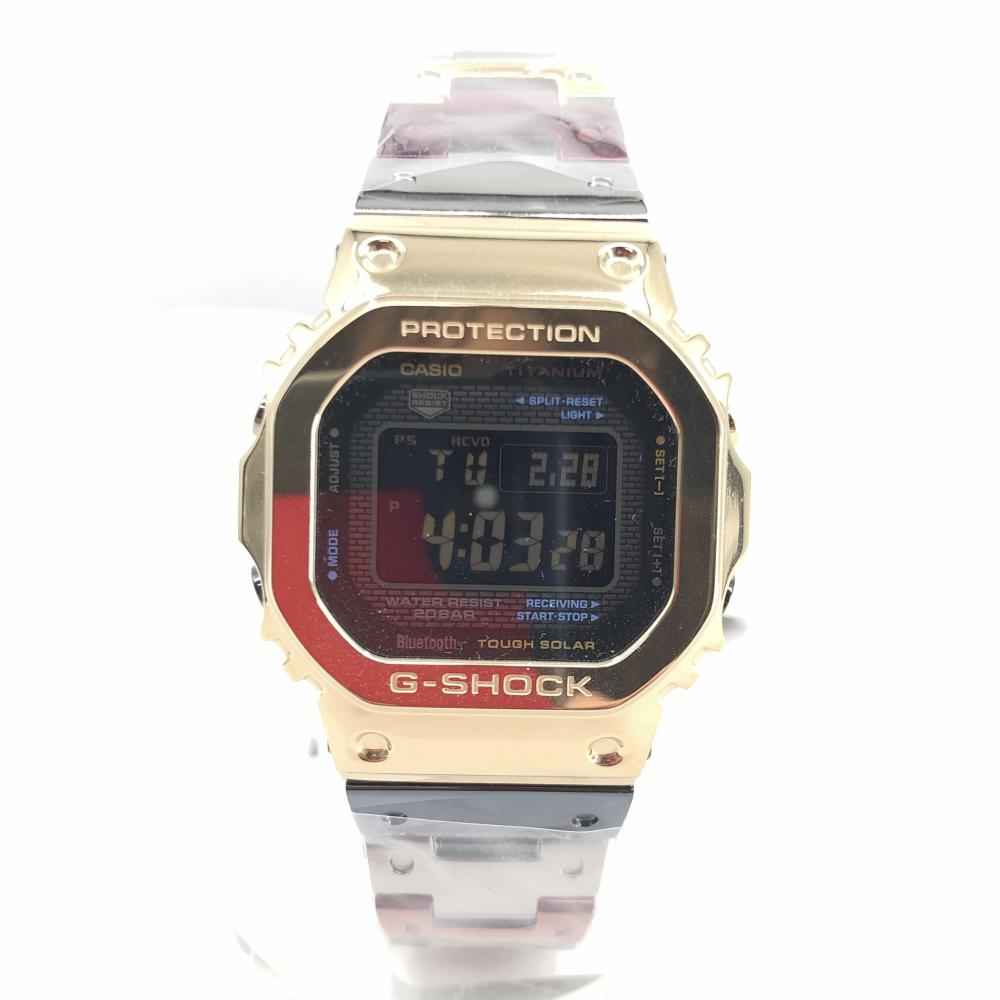 【中古】G-SHOCK Bluetooth搭載 電波 ソーラー GMW-B5000TR-9JR カシオ ジーショック[240017545192]_画像1