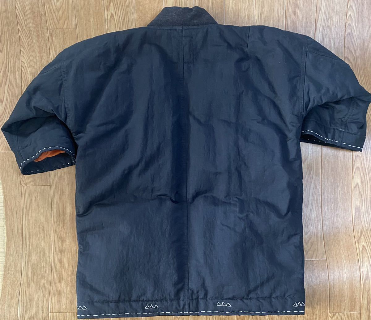 美品 visvim SANJURO KIMONO DOWN JKT BLACK 2 中村ヒロキ ICT TWO ND