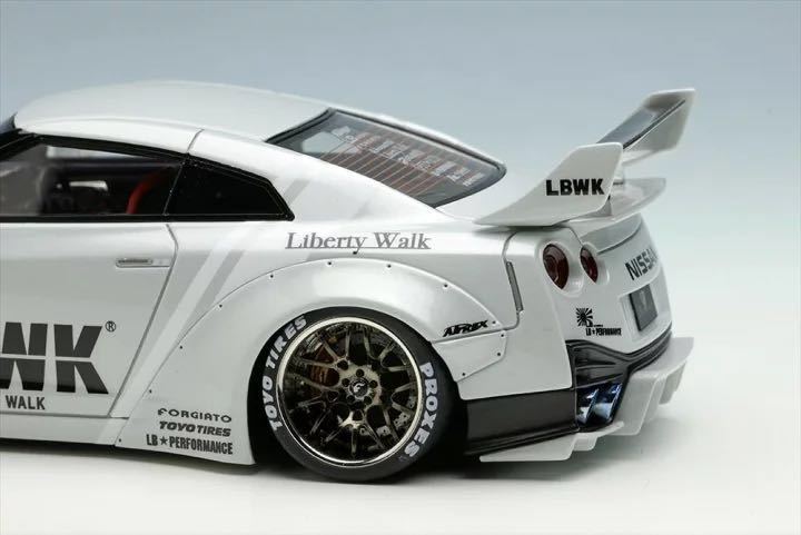  new goods limitation 60 pcs EIDOLON make-up I Delon 1/43 Nissan LB-WORKS R35 GT-R Type1.5 LB Silhouette wing LB015B Liberty walk 