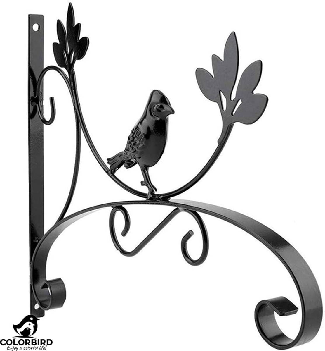 COLORBIRD железный держатель маленькая птица античный садоводство модный солнечный фонарь . ламповый светильник крюк рукоятка 