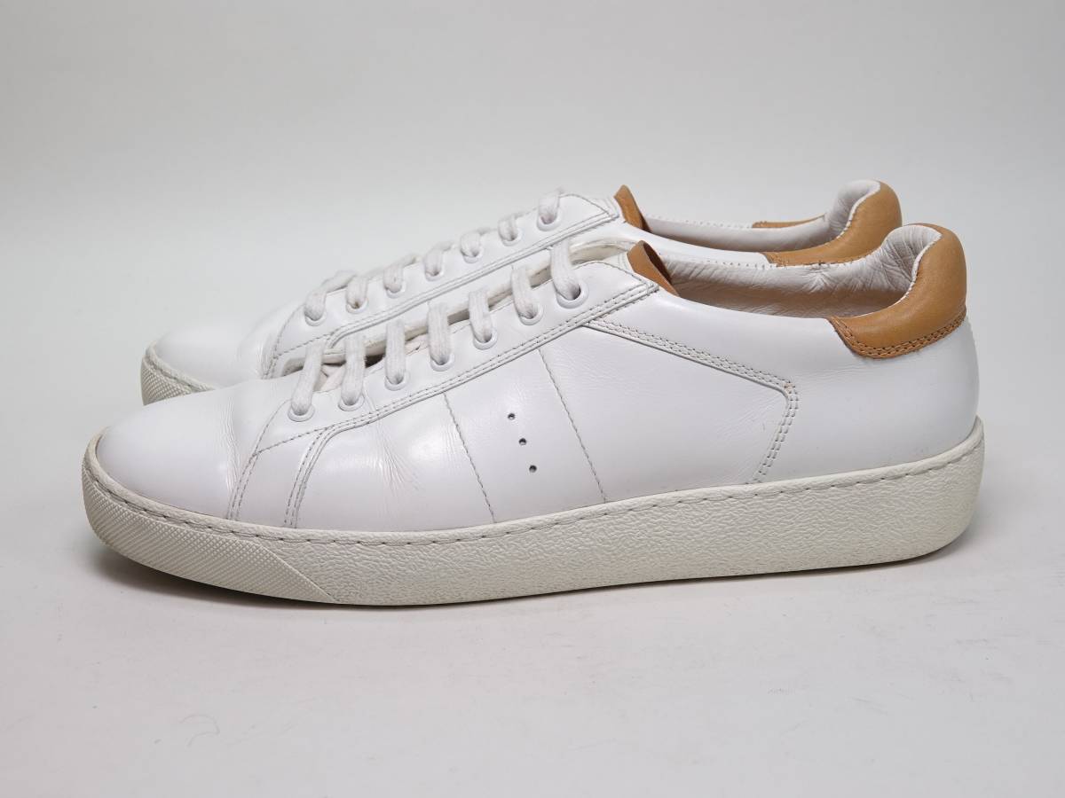 775 / 0222 finest quality JM waist n leather sneakers white leather 6 #649