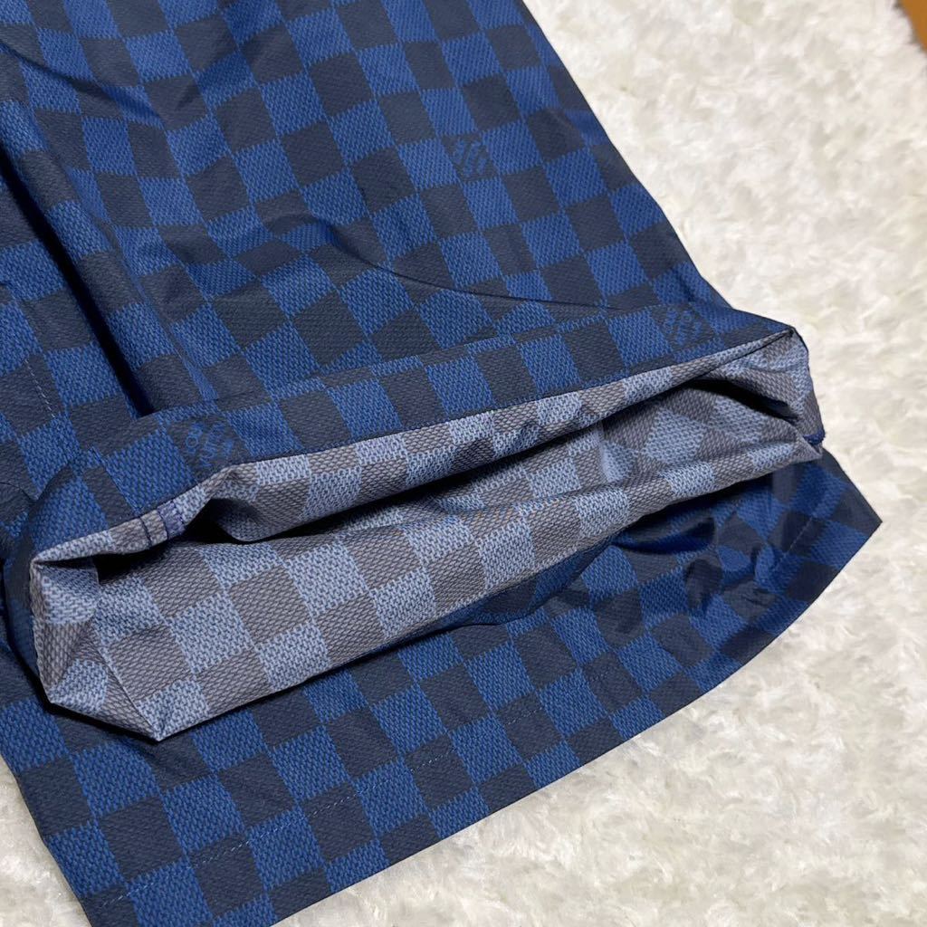 美品★ LOUIS VUITTON ルイ・ヴィトン ダミエ スイムウェア 海水パンツ 水着 海パンハーフパンツ