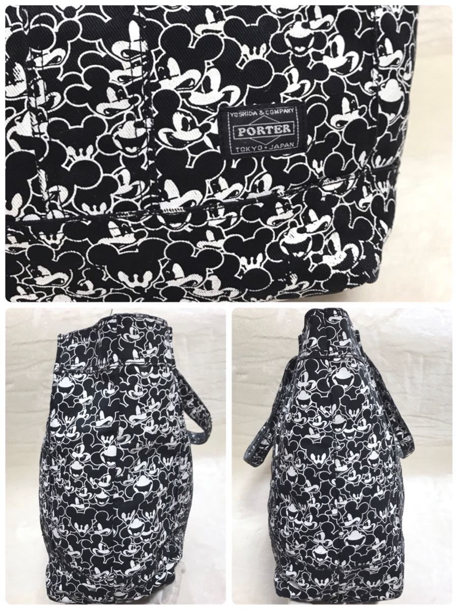 BEAMSBOY×PORTER×Disney コラボ ミッキートートバッグ ビームス BEAMSBOY×PORTER×Disney コラボ ミッキートートバッグ ビームス