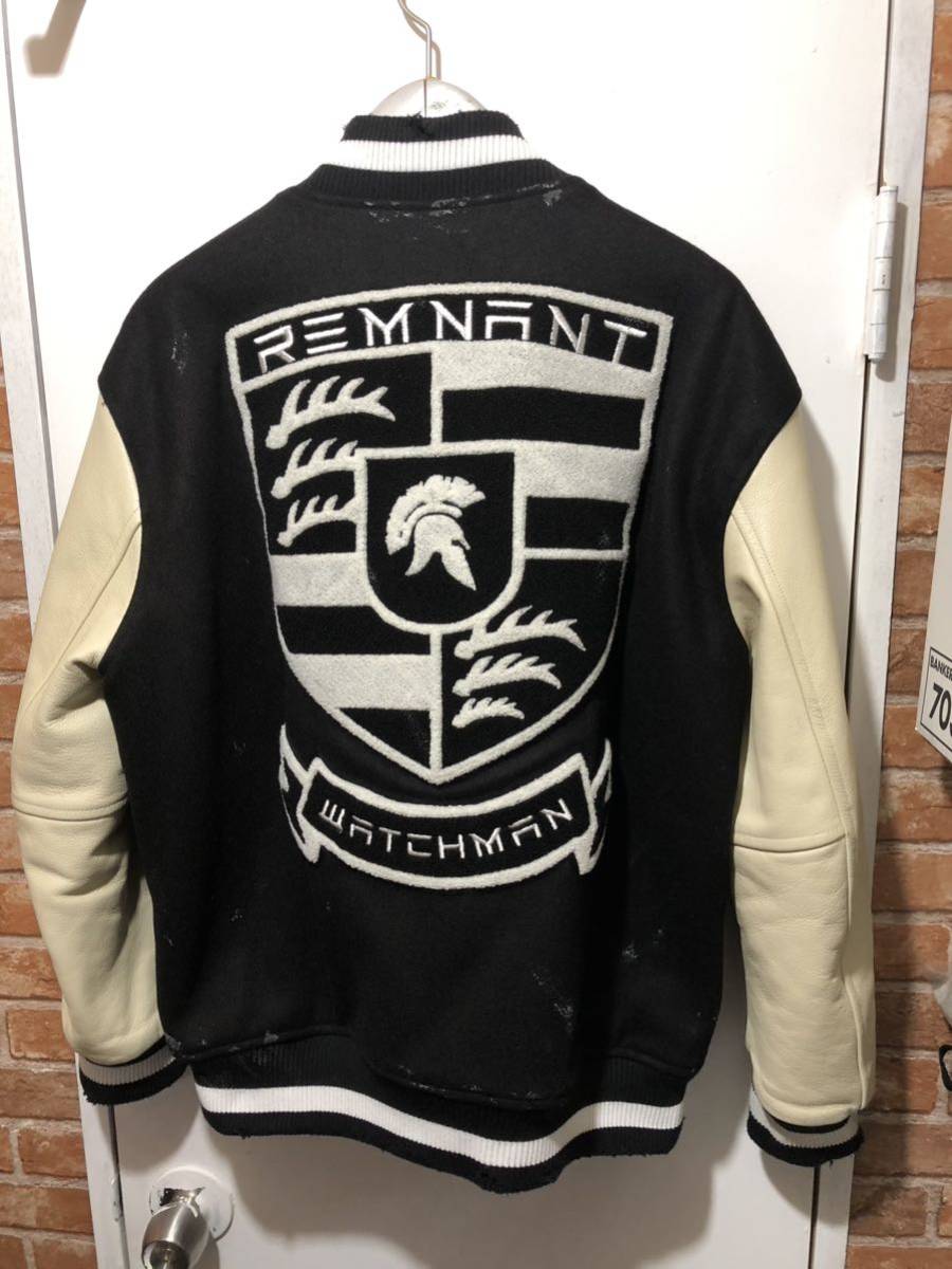 本物保証! レザー スタジャン アウター スタジアムジャケット JACKET