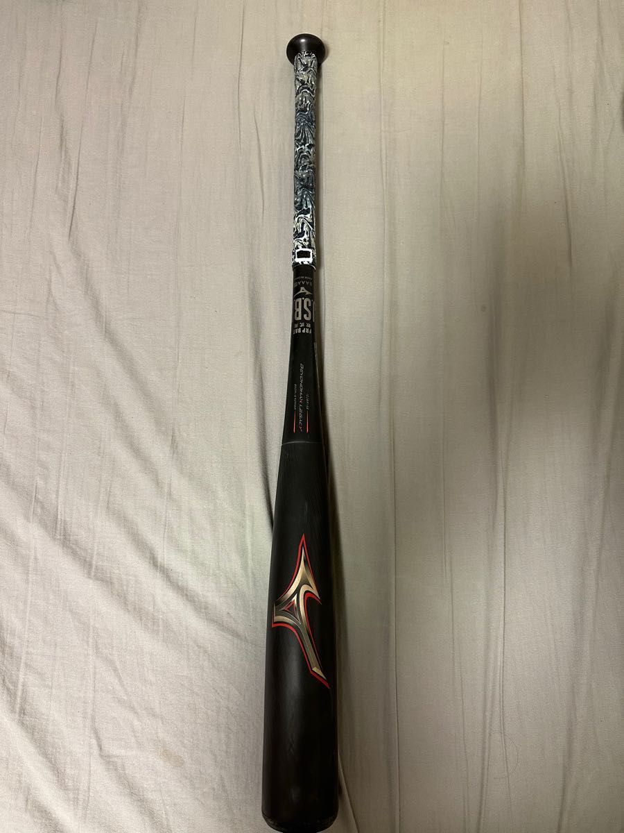 ミズノ ビヨンドマックス レガシー ミドル 83cm 平均720g 黒×赤 野球