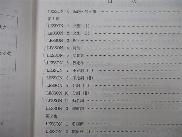 TX25-063 代々木ゼミナール 代ゼミ 英文法〈B〉/英文法・語法総合演習〈B〉 テキスト 2019 第1/2学期 計2冊 14S0D_画像3