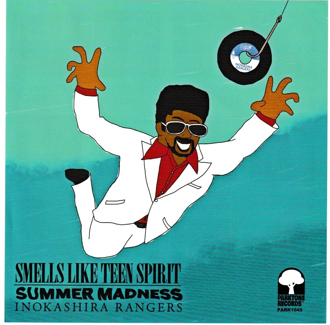 Inokasira Rangers 井の頭レンジャーズ - Smells Like Teen Spirit / Summer Madness ダウンロード・コード付7インチ・シングル・レコード_画像1