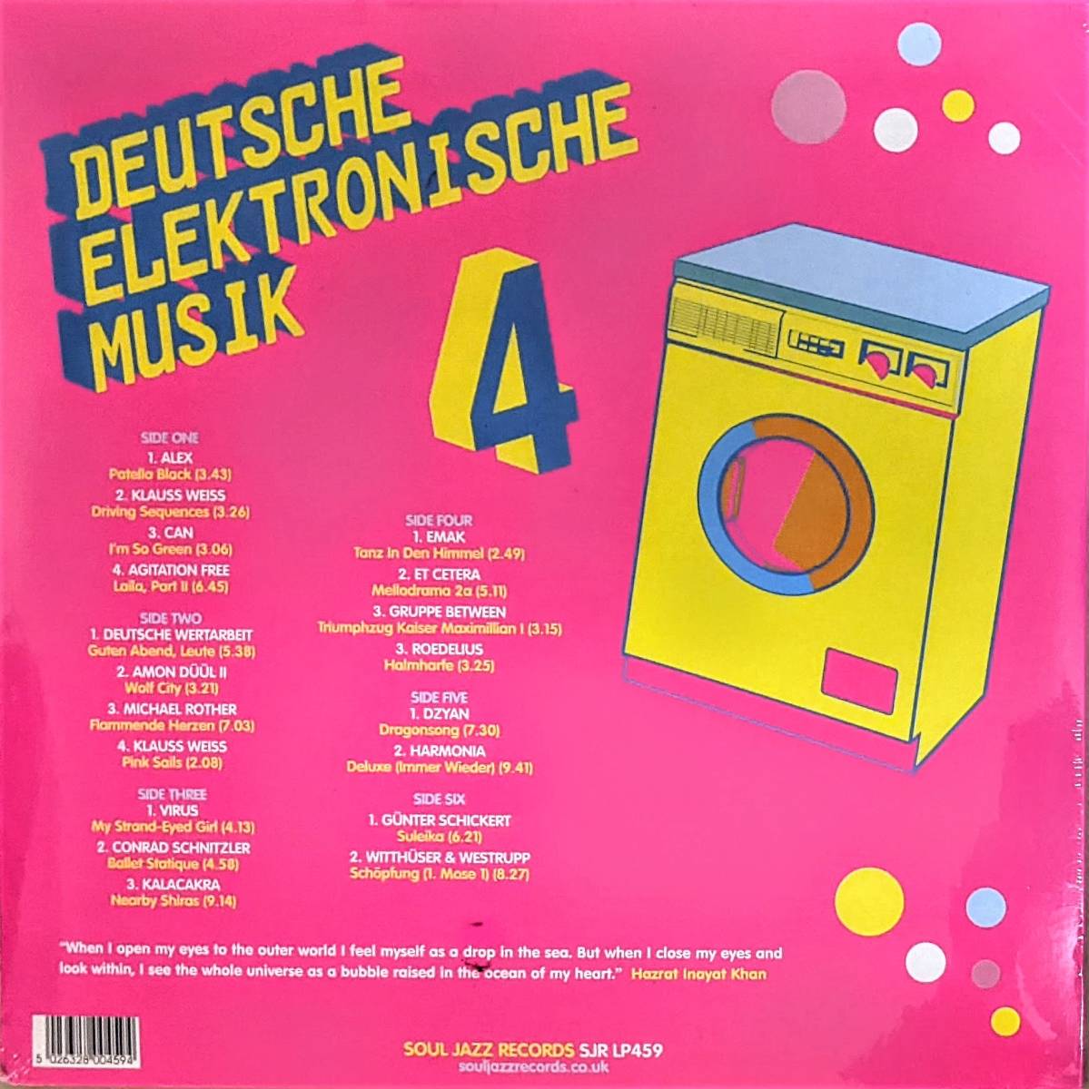 Deutsche Elektronische Musik 4 (Experimental German Rock And Electronic Music 1971-83) 限定三枚組アナログ・レコード