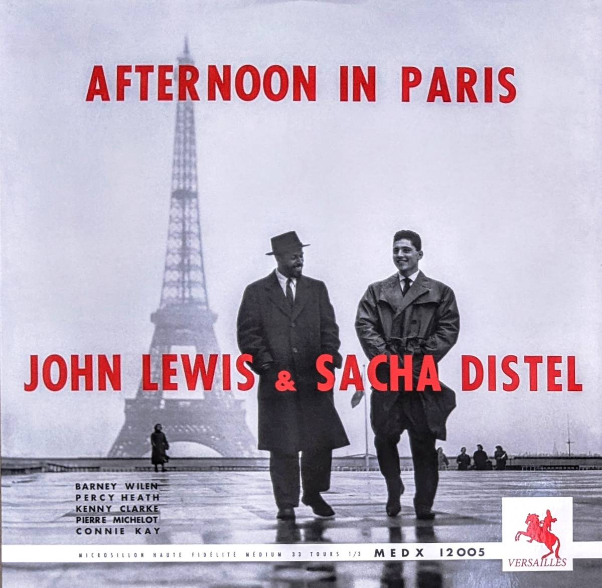 John Lewis ジョン・ルイス & Sacha Distel サッシャ・ディステル - Afternoon In Paris 1,000枚限定リマスター再発アナログ・レコード_画像1