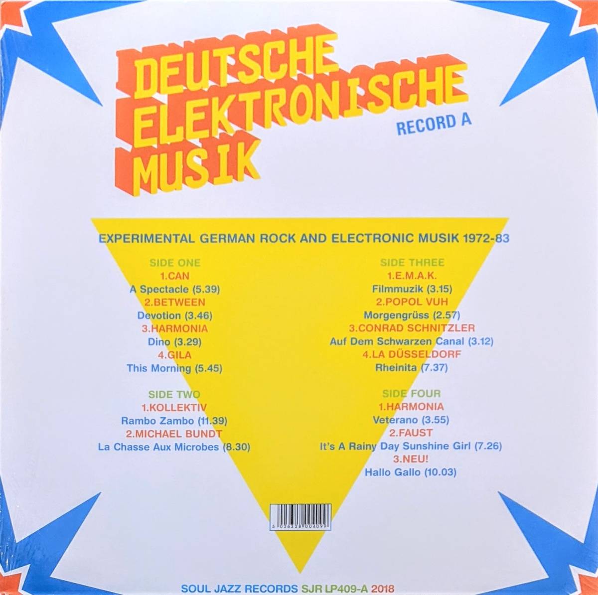 Deutsche Elektronische Musik (Experimental German Rock And Electronic Musik 1972-83) (Record A) - 限定二枚組アナログ・レコード