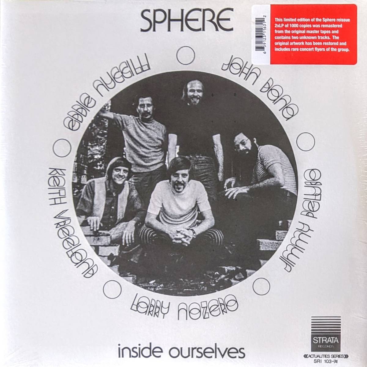Sphere スフィアー - Inside Ourselves 1,000枚限定リマスター再発二枚組アナログ・レコード