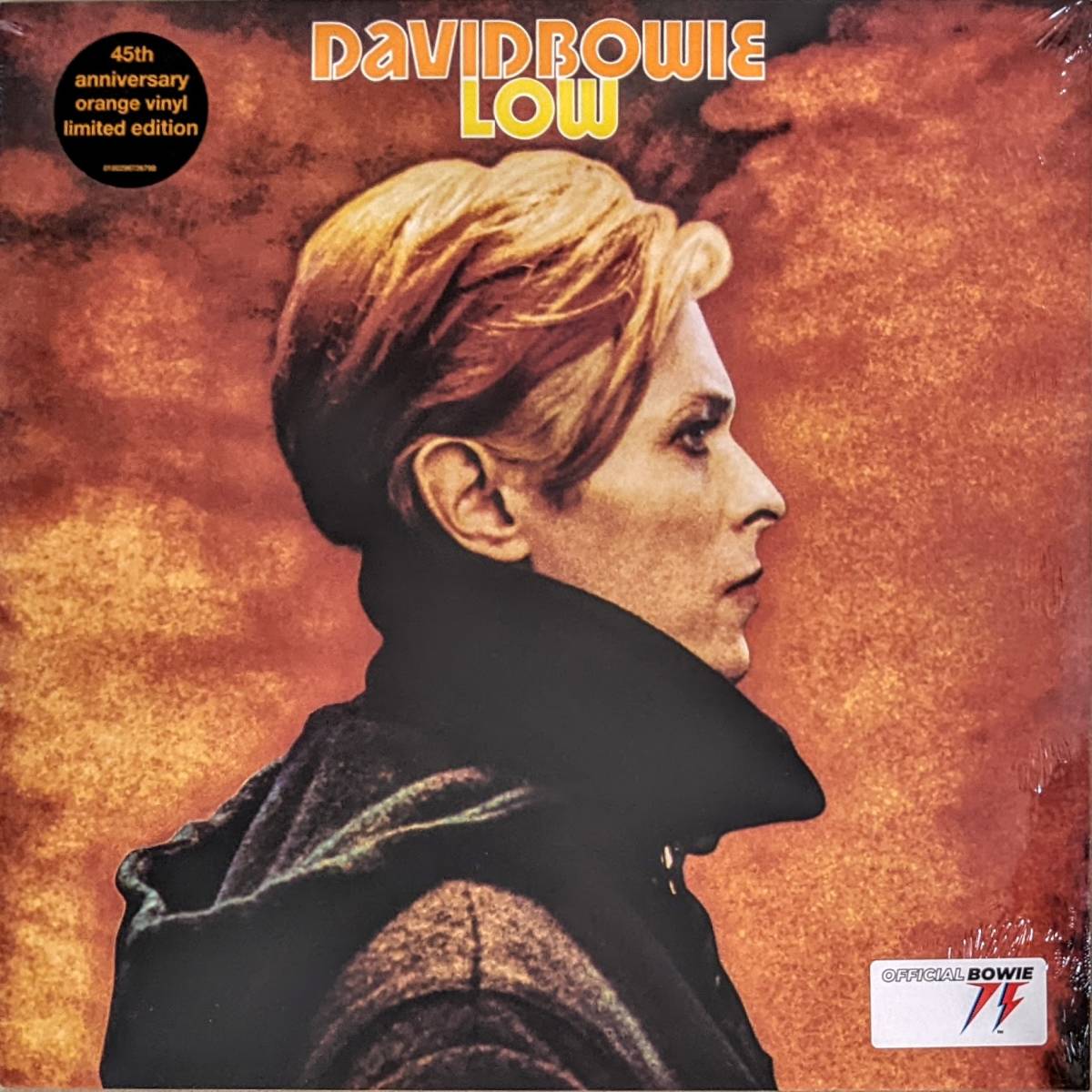 David Bowie デビッド・ボウイ - Low 45周年記念限定再発オレンジ・カラー・アナログ・レコード