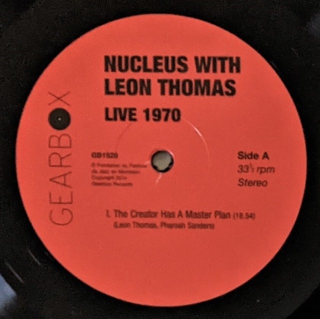 Nucleus ニュークリアス With Leon Thomas レオン・トーマス - Live 1970 ダウンロード・コード付き限定二枚組アナログ・レコード_画像4