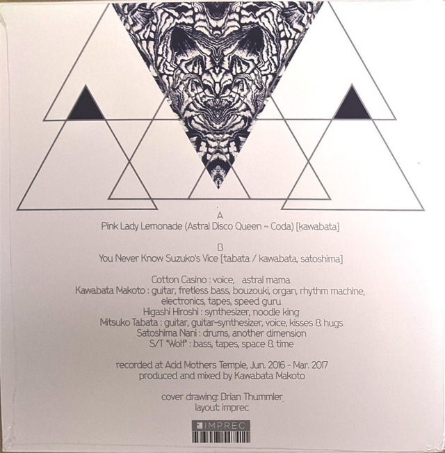 Acid Mothers Temple & The Melting Paraiso UFO - Hallelujah Mystic Garden Part Two 150枚限定シルバー・カラー・アナログ・レコード_画像2