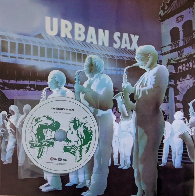 Urban Sax アーバン・サックス / Gilbert Artman ジルベール・アルトマン- Fraction Sur Le Temps ボーナスDVD付限定アナログ・レコード