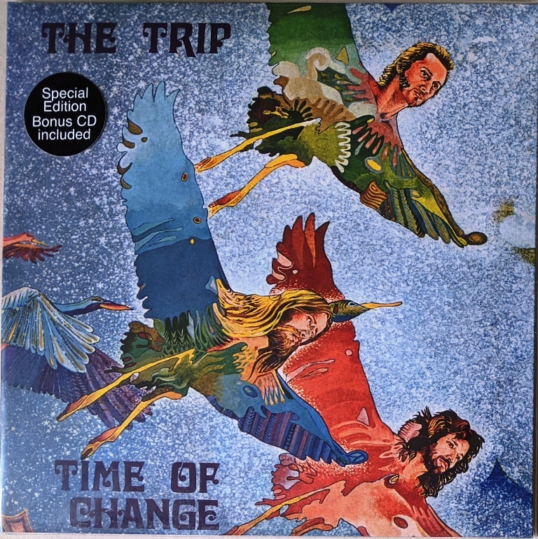 The Trip ザ・トリップ (Featuring Furio Chirico=Arti e Mestieri) - Time Of Change CD付限定再発ブルー・カラー・アナログ・レコード 