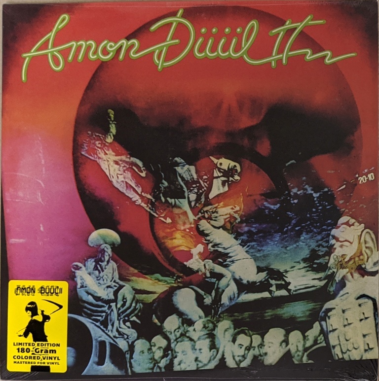 Amon Duul アモン・デュール II - Dance Of The Lemmings　二枚組限定再発リマスター・クリアー・カラー・アナログ・レコード