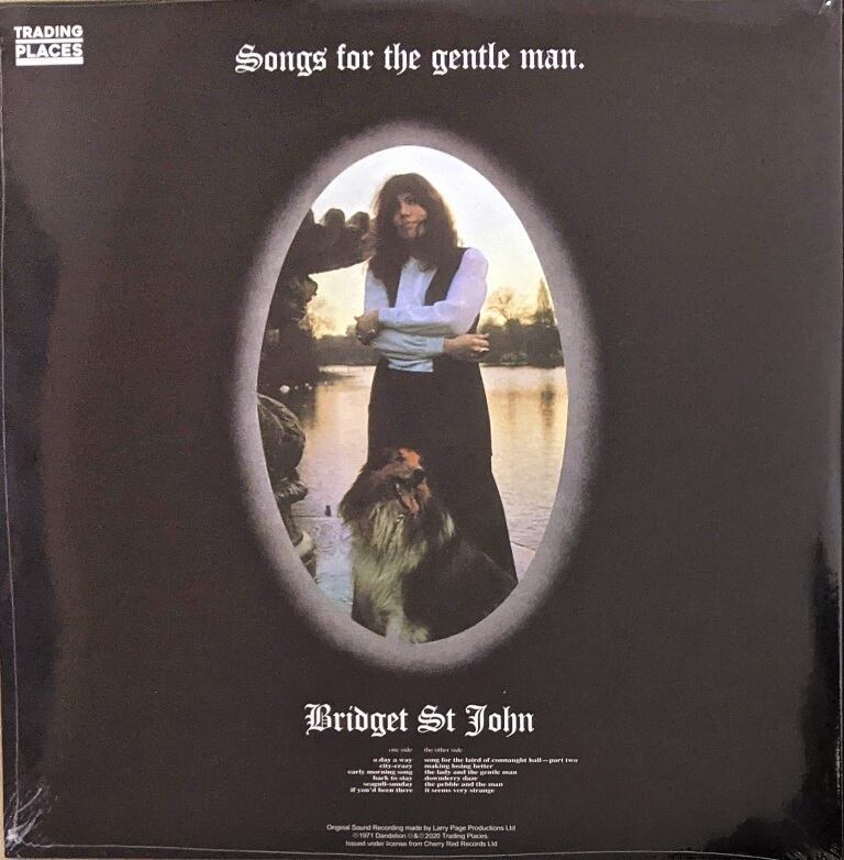 Bridget Saint John ブリジット・セント・ジョン - Songs For The Gentle Man 限定再発アナログ・レコード