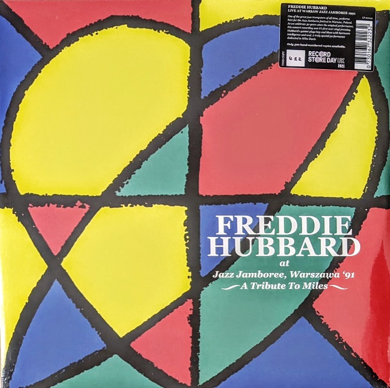 Freddie Hubbard フレディ・ハバード - Live At Jazz Jamboree, Warszawa 1991. A Tribute To Miles. 500枚限定二枚組アナログ・レコード
