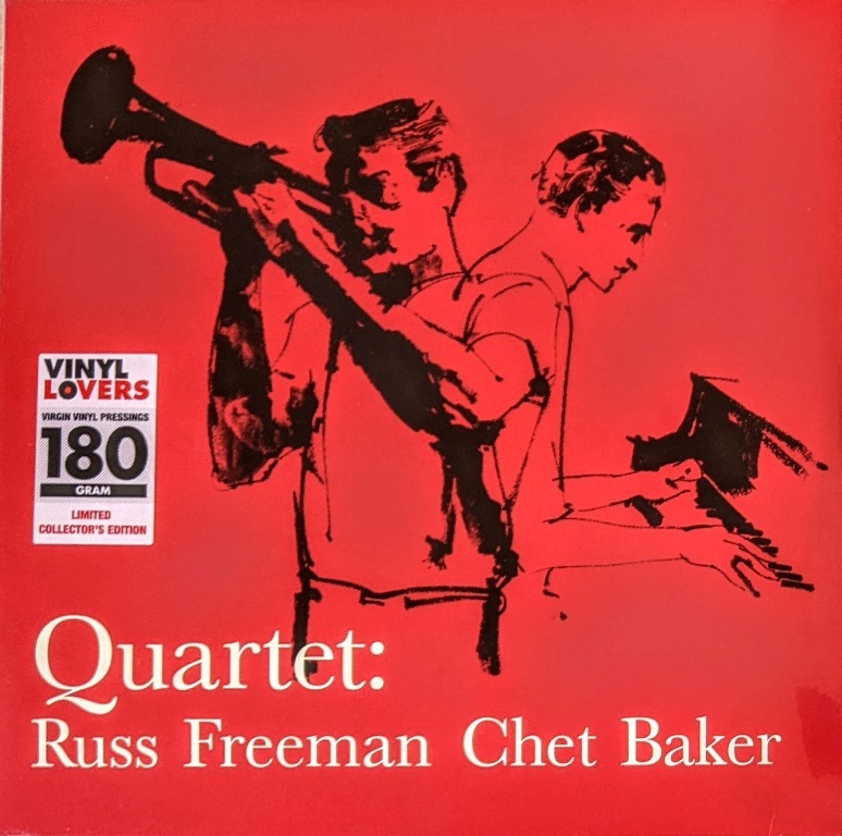 Chet Baker チェット・ベイカー Quartet - Russ Freeman Chet Baker ボーナス・トラック1曲追加収録限定再発Monoアナログ・レコード_画像1