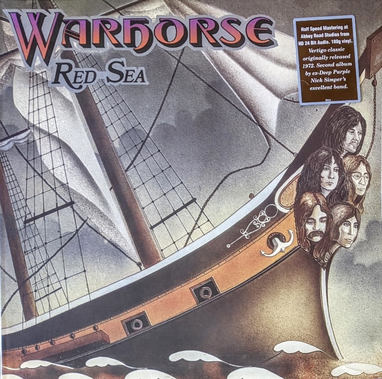 Warhorse ウォーホース (Nick Simper=Deep Purple) - Red Sea 限定24Bitリマスター再発アナログ・レコード