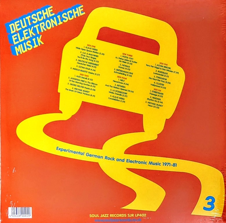 Deutsche Elektronische Musik 3 (Experimental German Rock and Electronic Music 1971-81) 限定三枚組アナログ・レコード