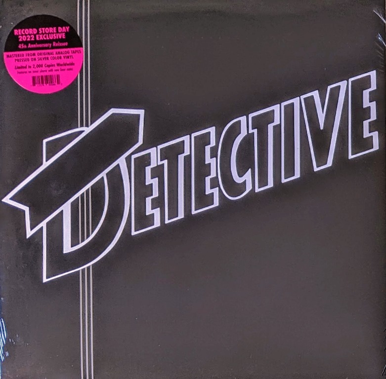 Detective ディテクティブ - Detective RSD2020 45周年記念2,000枚限定リマスター再発シルバー・カラー・アナログ・レコード