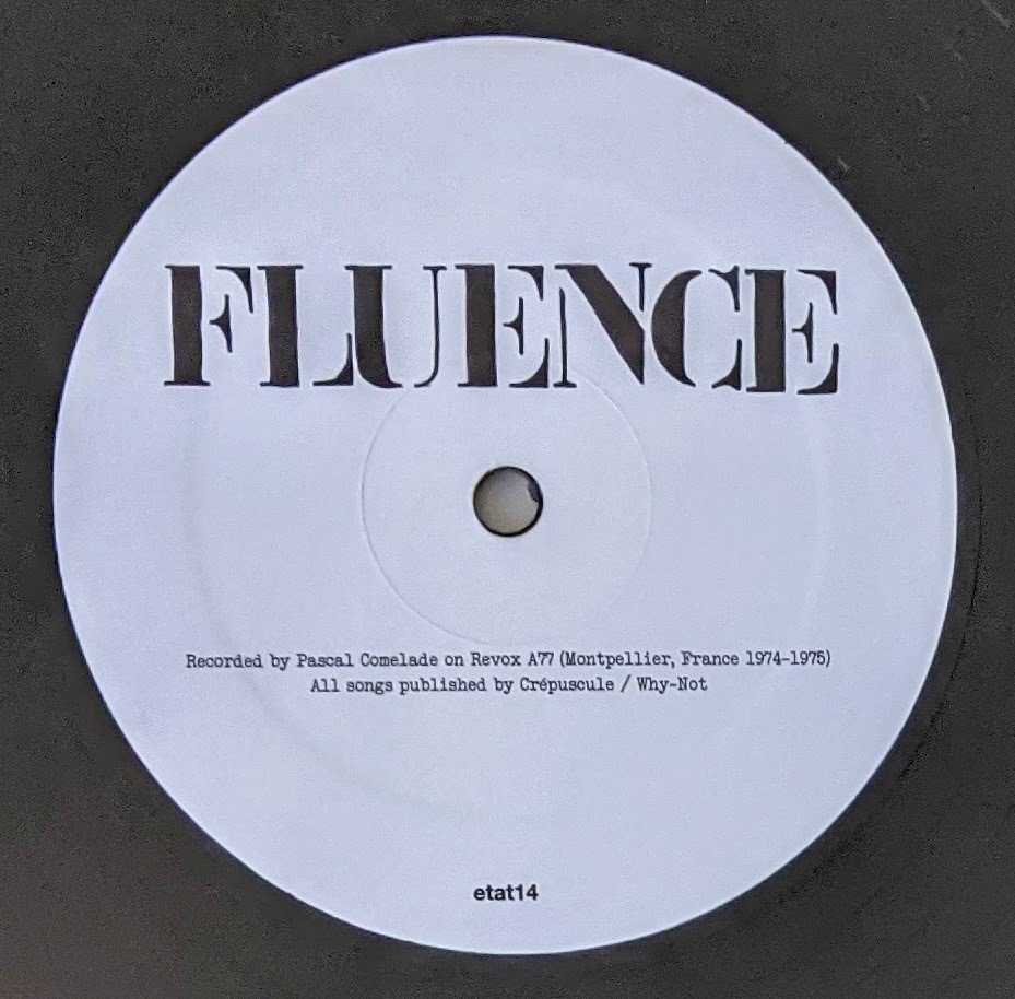 Fluence フルエンス (=Pascal Comelade パスカル・コムラード) - Fluence Record Store Day 2020 750枚限定再発アナログ・レコード_画像3