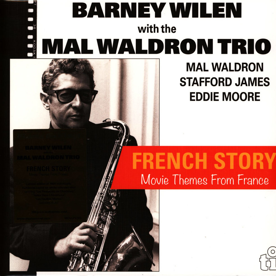 Barney Wilen バルネ・ウィラン with The Mal Waldron Trio - French Story 1,000枚限定再発二枚組ホワイト・カラー・アナログ・レコードの画像1
