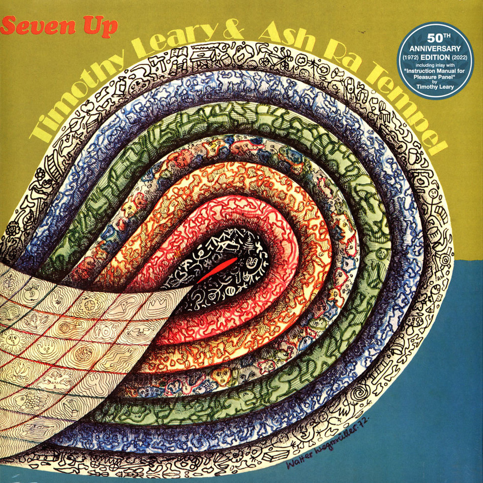 Timothy Leary & Ash Ra Tempel アシュ・ラ・テンペル - Seven Up 50周年記念限定再発 アナログ・レコード