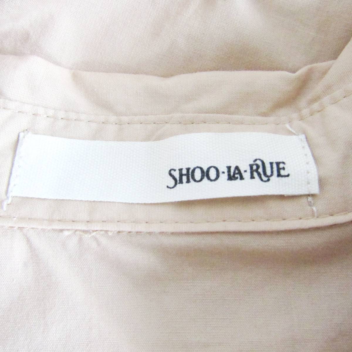 SHOO・LA・RUE　シューラルー　ロールアップロングシャツ_画像8