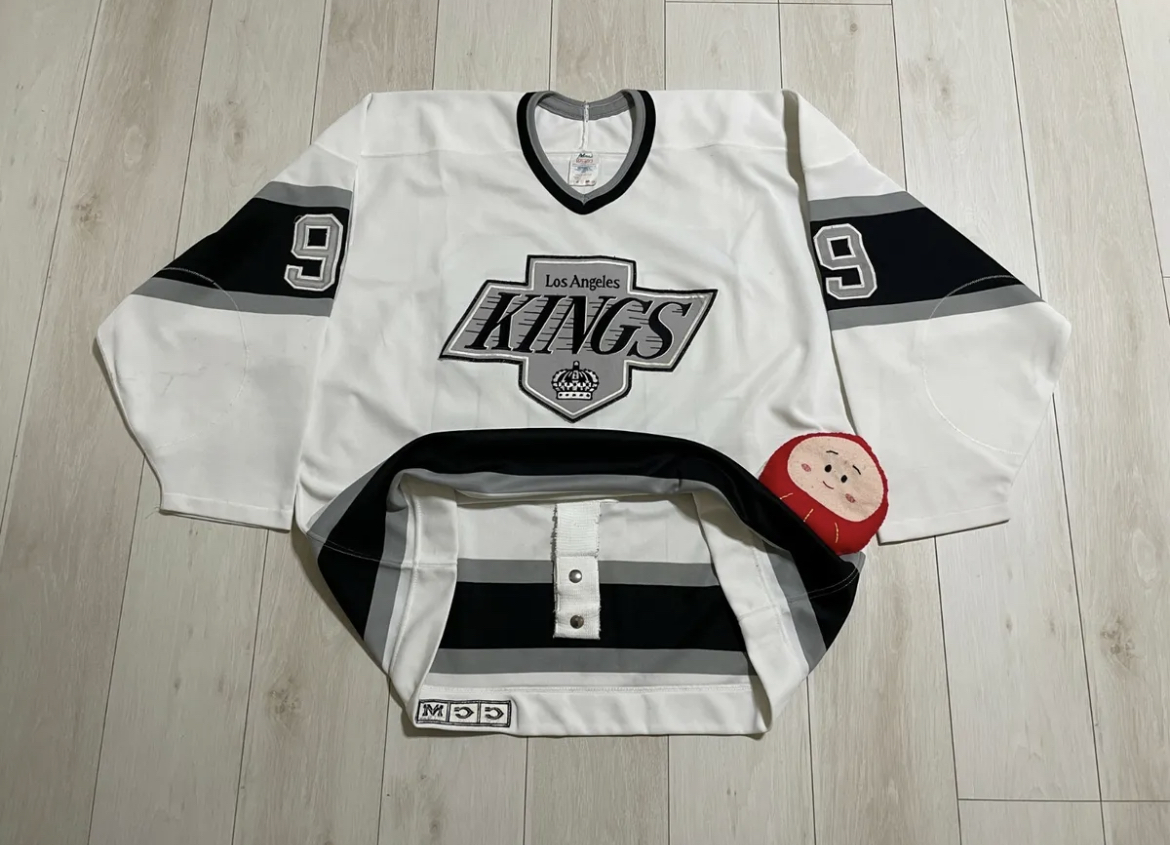 限定製作】 NHL Gretzky キングスCCMジャージ 1988-90ロサンゼルス