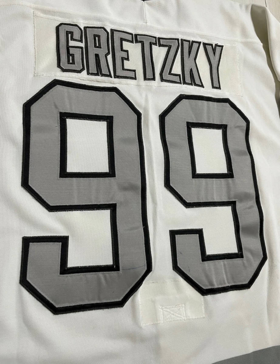 くらしを楽しむアイテム NHL Gretzky キングスCCMジャージ 1988-90