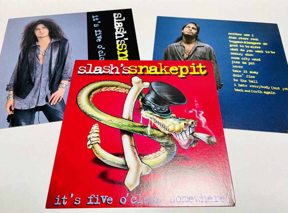 【国内盤】スラッシュズ・スネイクピット slash’s snakepit/it’s five o’clock somewhere CD◆MVCG169/ボックス仕様◆検)guns n’roses_画像7