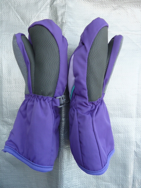  regular goods unused TYROLIA Junior / Kids mitten glove S size 5~6 -years old purple 