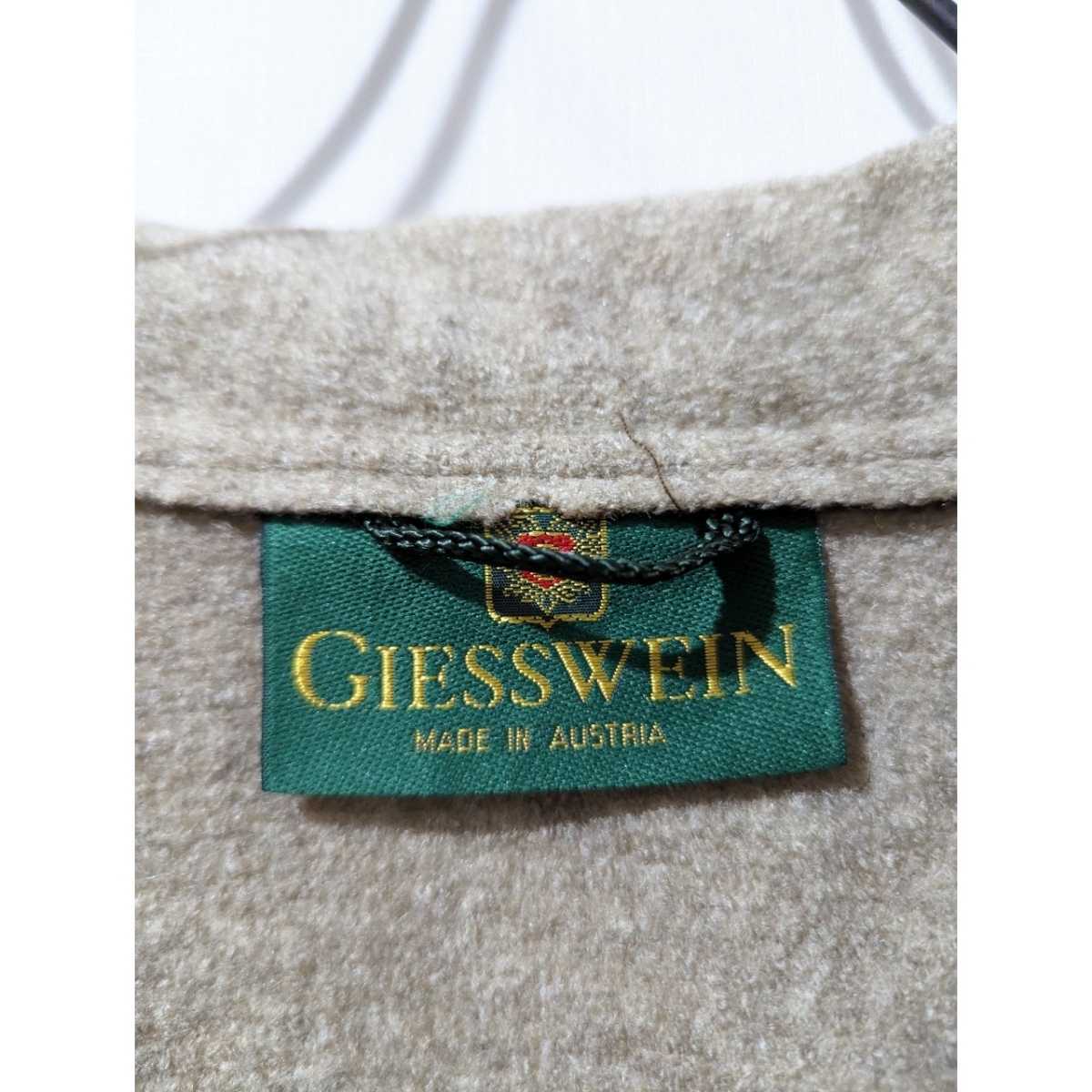 GIESSWEIN　ウールジャケット　古着　アニマル　オーストリア　BS625_画像8