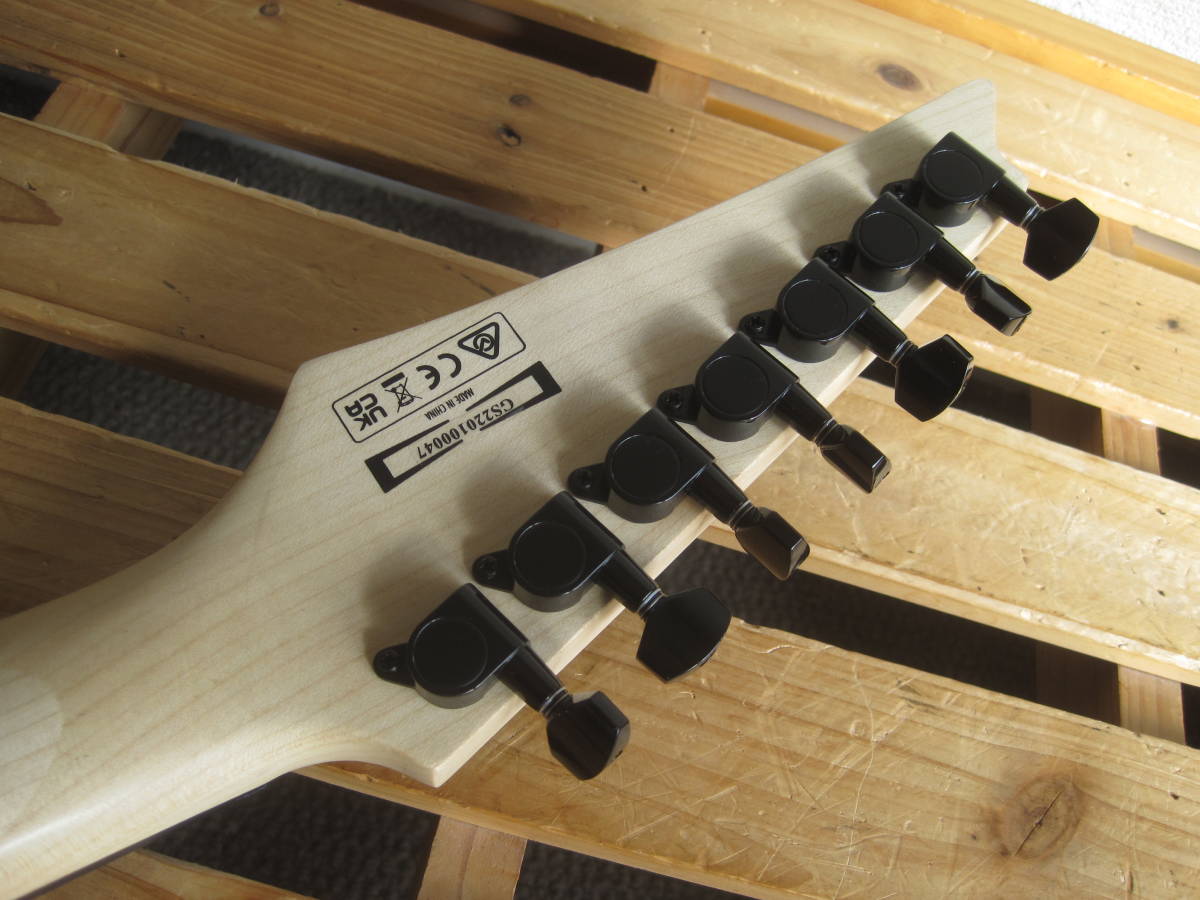 Ibanez(アイバニーズ)GIOシリーズ GRG7221QA TKS シースルーブラック系