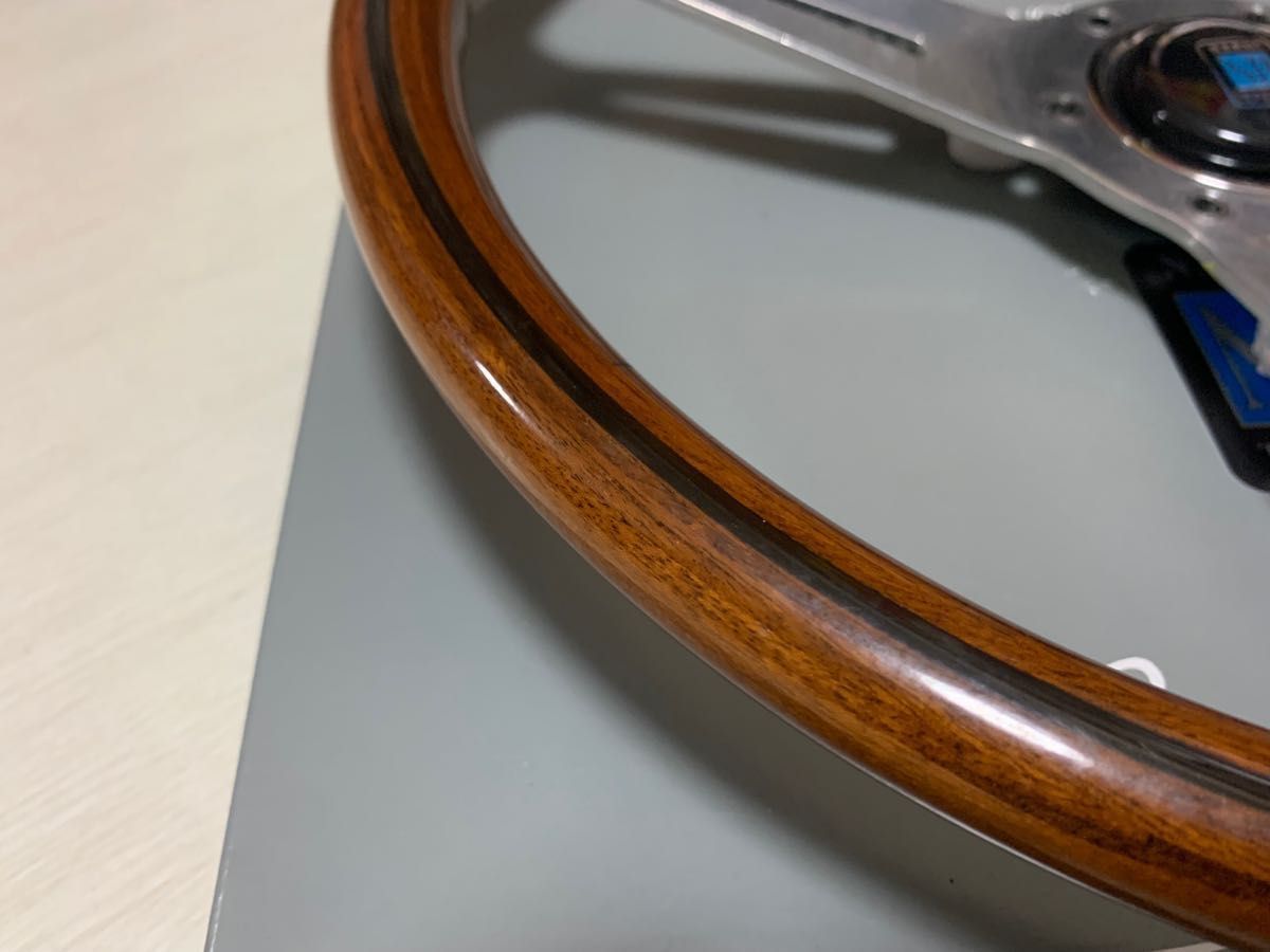 希少【NARDI Classic】36.5Φ ウッドステアリング 即決大歓迎 | www