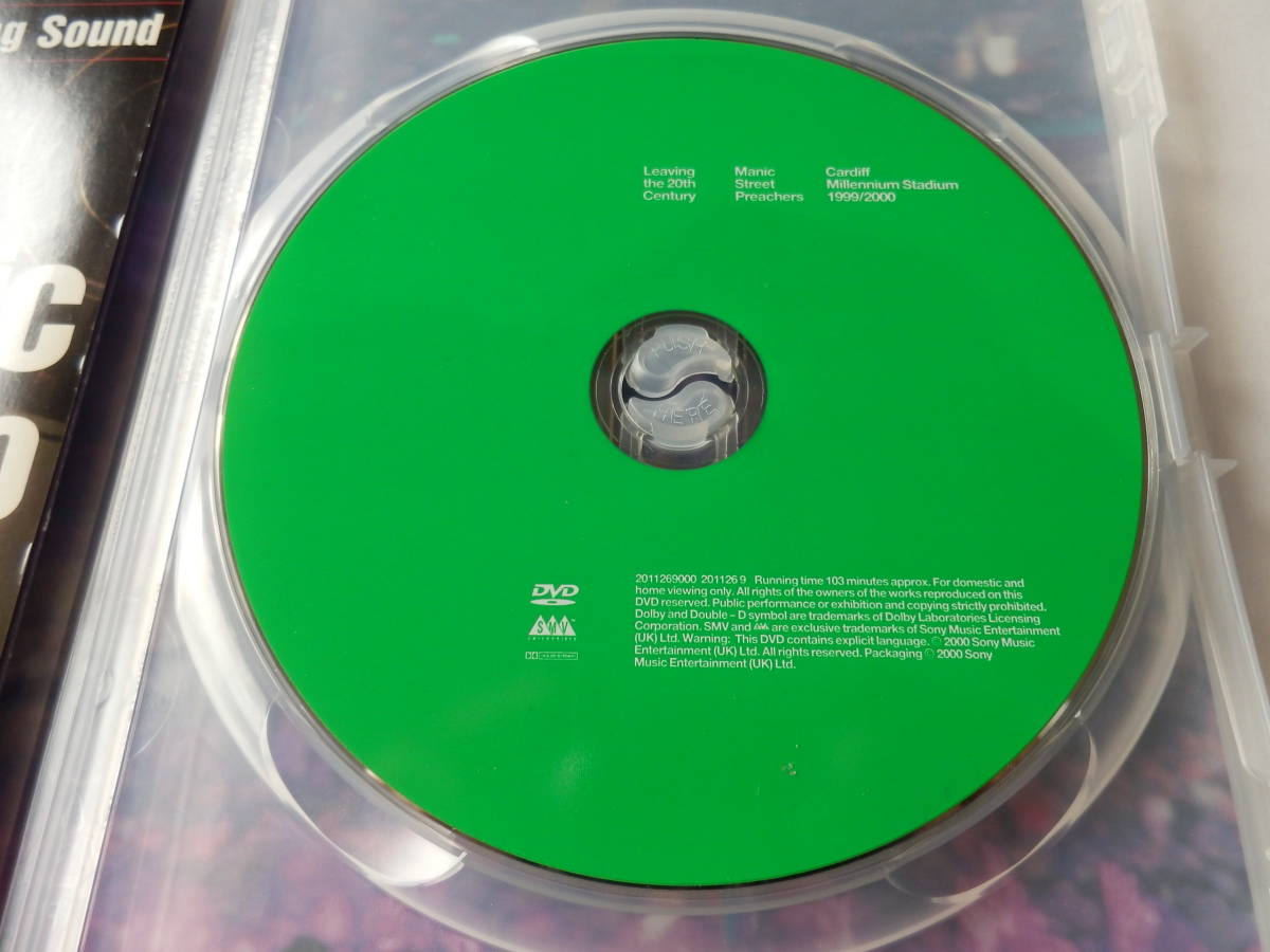 DVD/UK:ウェールズ-ロックバンド- マニック.ストリート.プリーチャーズ/Manic Street Preachers- Leaving The 20th Century-Live 1999-2000_画像3